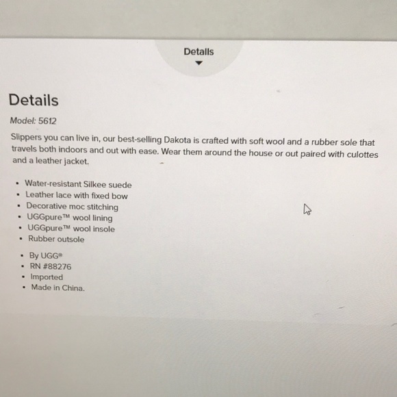 Ugg Dakota - Picture 3 of 4